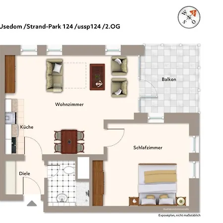 Appartamento Strand-park Strand-park 124